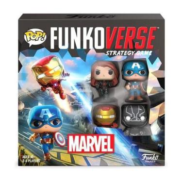Imagem de Funko Pop Funkoverse Marvel Base Set - Inglês - Funko - Marcas