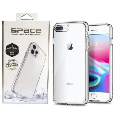 Imagem de Capa Capinha Case Clear Space Compatível Com Iphone 7 Plus / Iphone 8