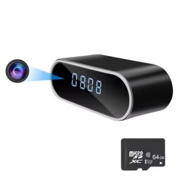 Imagem de Camera Escondida Relógio Espião Visão Noturna com Cartão 64gb