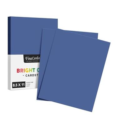 Imagem de Papel de cartão colorido premium | 50 por pacote | Cartolina grossa superior de 22 kg, perfeita para materiais escolares, artesanato de férias, artes e artesanato | Livre de ácido e lisino, Blast-Off Blue, 8.5 x 11, 1