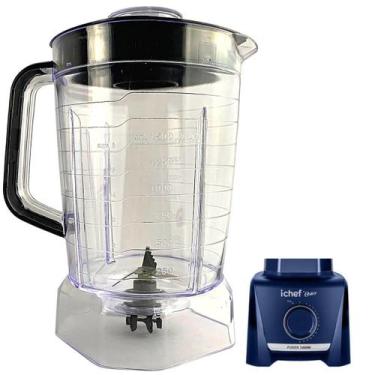 Imagem de Copo Liquidificador Para Oster Power 1400 Full Oliq610 Preto - Microma