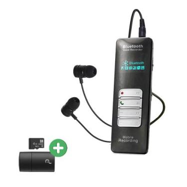 Imagem de Gravador de Voz Espião e Telefone Fixo Profissional com Cartão 4GB - E