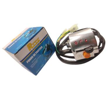 Imagem de Punho Chave Luz Lado Direito C/ Partida Shineray Xy 50 - RT MOTORS