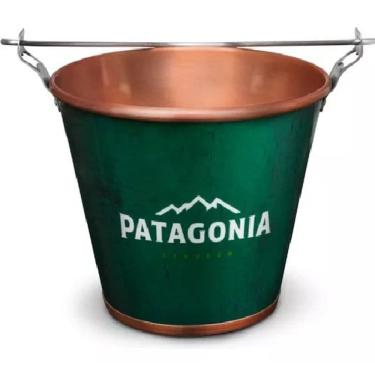 Imagem de Balde De Gelo Patagonia Alúminio Licenciado 5 Litros - Verde