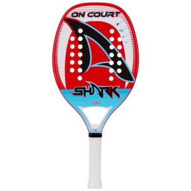 Imagem de Raquete de Beach Tennis Shark On Court 2022 + Capa