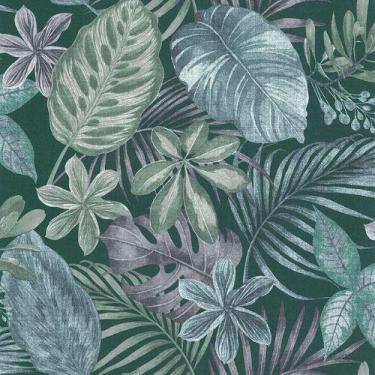 Imagem de Papel de Parede Sejours Et Chambres 2 Folhagem Verde 11220704 - LUTECE