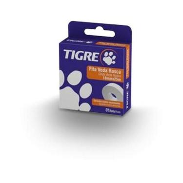 Imagem de  fita veda rosca 18mm x 25m *  - tigre