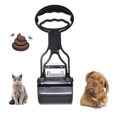 Imagem de Pa Coletora Coco Fezes Cao Cachorro Gato Pet Cascalho Grama Animal de 