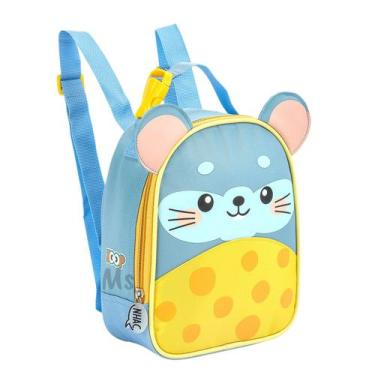 Imagem de Lancheira Infantil Térmica Menino E Menina Escolinha e Passeio - Seani