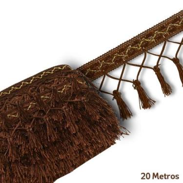 Imagem de Pingente De Seda Tassel - Fita- Marrom Havana - Nº: 290 C/20M- Nybc