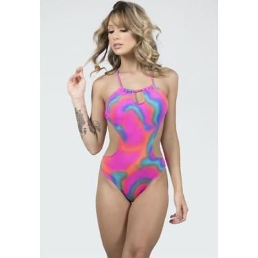 Imagem de Kit 10 Maiôs Engana Mamãe Estampado Sem Bojo Moda Praia - WLS Modas, P