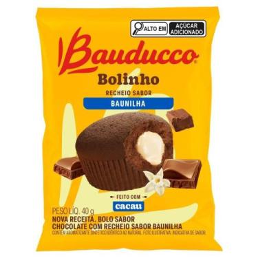 Imagem de Bolinho Bauducco Chocolate com Baunilha 40g - Embalagem com 16 Unidade