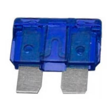 Imagem de Kit C/ 10 Fusiveis Tipo Lâmina 15a Cor Azul - STORE AUTO