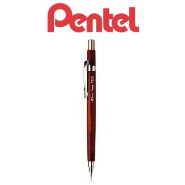 Imagem de Lapiseira Tecnica Pentel 0,5mm P-205 Sharp Vinho