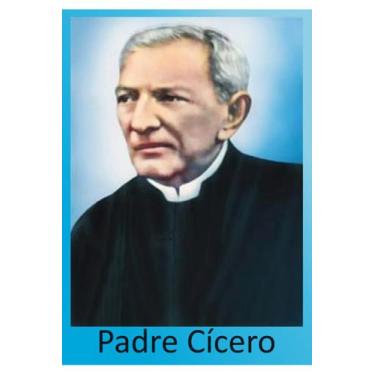 Imagem de 3000 Santinho Padre Cícero (oração no verso) - 7x10 cm - Santinhos do 