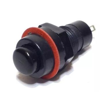 Imagem de Kit Com 1000 Chaves Botão Ds-211 Com Trava Preta - Lt157- Componentes