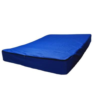 Imagem de Protetor Colchão Impermeavel Hospitalar Com Ziper Azul - Magic Enxovai