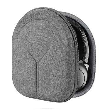 Imagem de Geekria Capa protetora para fones de ouvido compatível com Anker Soundcore Q11i, Life Q20, Life Q30, Space Q45, bolsa protetora de substituição para transporte de viagem com armazenamento de cabos