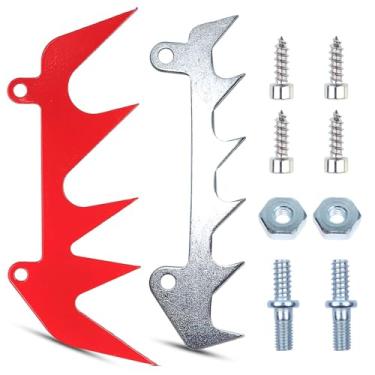 Imagem de Hyceker Conjunto de pára-choques para cães para motosserra Stihl MS170 MS180 MS210 MS230 MS250, kit de parafusos de pára-choques para cães grandes serve para Stihl MS171 MS181 MS192T MS193T MS194T