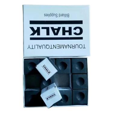 Imagem de Pegciuho 12x Giz de Bilhar Giz de Bilhar Acessório Prático E Durável para Tacos de Bilhar Pontas de Taco Acessórios de Bilhar para Tacos, preto