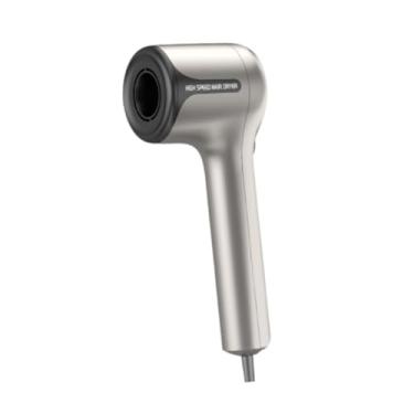 Imagem de oshhni Secador de cabelo de alta velocidade com bico, baixo ruído, secador de cabelo compacto 110000 RPM motor sem escova para salão de beleza casa viagem