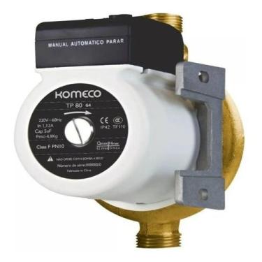Imagem de Pressurizador De Água Quente E Fria Tp80 G4 Bronze Komeco 220v, TP 80 