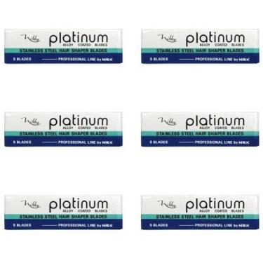 Imagem de Kit Lâmina Para Navalhete Vikky Platinum C/6