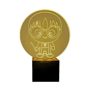 Imagem de Luminaria Harry Potter em Acrílico, Entrega Rápida - Ecolaser