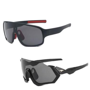 Imagem de Kit 2 Óculos Feminino Masculino Espelhado UV400 Ciclismo MTB - PENDULA