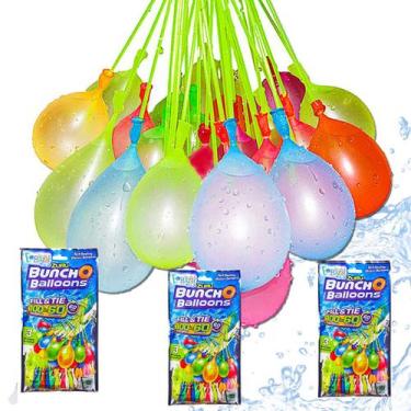 Imagem de kit 333 Splash Ball Balão bexiga Com Enchedor De Água - COMPANY KIDS 