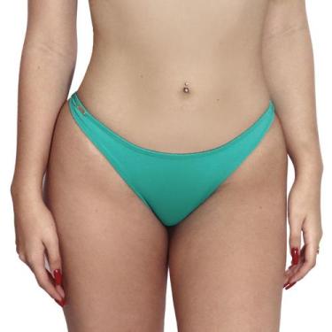 Imagem de Calcinha de Biquíni Fio Dental Tanguinha - Estigma, GG, Azul