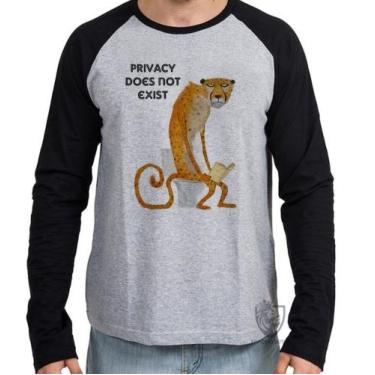 Imagem de Camiseta Manga Longa Privacidade não existe - Empório Dutra, GG  adult