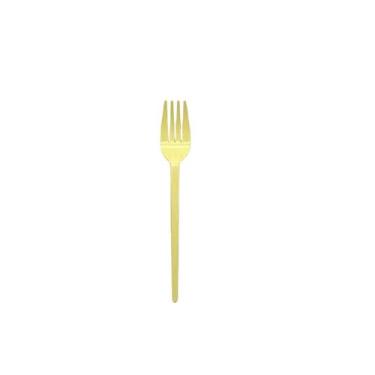 Imagem de Garfo Sobremesa Amarelo Candy C/25 Forfest