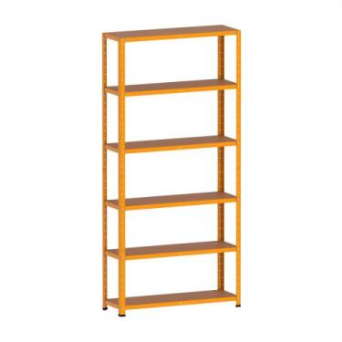 Imagem de Estante Montável de Aço Com 06 Prateleiras Sem Reforço Pandin 1,75 X 0