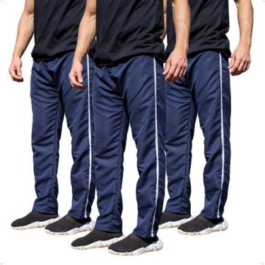Imagem de Kit 3 Calças Treino Tactel Masculina com Bolso Traseiro 276 - BEN20, G