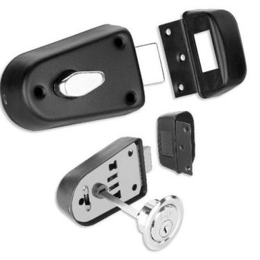 Imagem de Fechadura Sobrepor - 355 com Lingueta - 1133 - Haga