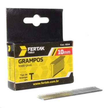 Imagem de Grampo para Grampeador de Tapeceiro Tipo T caixa com 1000 Pçs Fertak -