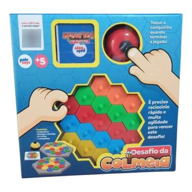 Imagem de Jogo Educativo Desafio Da Colmeia Pakitoys