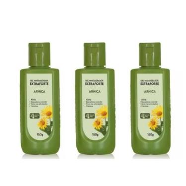 Imagem de Kit com 3 bom medico abelha rainha arnica 120g