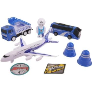 Imagem de Carrinho a Fricção Police CAR KIT com 7 Peças - Pica Pau
