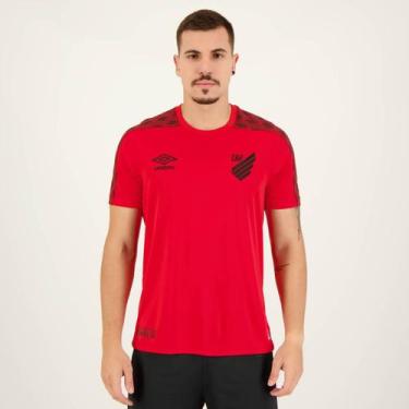 Imagem de Camisa Umbro Athletico Paranaense Basic II Vermelha, PP