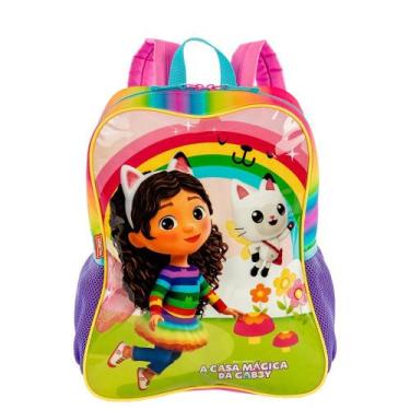 Imagem de Mochila De Costa Escolar Gabby Fadas Sestini