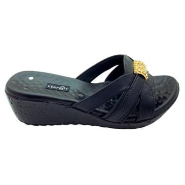 Imagem de Sandália Confortável feminina enriquecida com energia magnética KENFOO