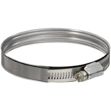 Imagem de Murray Braçadeira de mangueira de contas duplas de aço inoxidável com parafuso Plt de zinco, 8,7 cm - 11,1 cm, 1/5.1 cm L, 89-101.6 cm Lbs (pacote com 5)