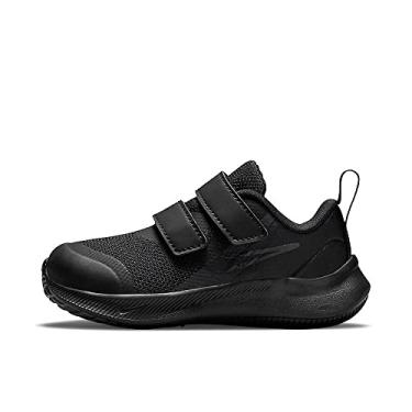 Imagem de Nike Tênis infantil Star Runner 3, Preto, preto, cinza escuro fumê, 18