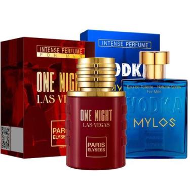 Imagem de Kit One Night Las Vegas E Vodka Mylos - Paris Elysees