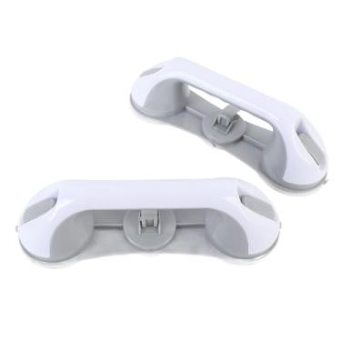 Imagem de Barra de Apoio para Chuveiro, Alça Removível, Ventosa Forte, Ajuda de Segurança do Banheiro, Antiderrapante, para Idosos e Deficientes