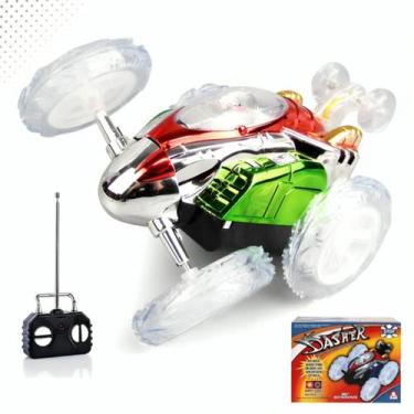 Imagem de Brinquedo Controle Luz Led Carrinho Giro 360 - ALZZA