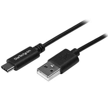 Imagem de StarTech. com cabo USB C para USB A de 0,5 m – M/M – USB 2.0 – Cabo USB 2.0 tipo C para tipo A – USB A para C (USB2AC50cm)