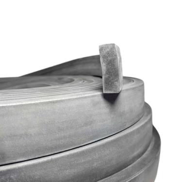 Imagem de Borracha Perfil Esponjoso Vedação 38X12,5mm Macio - 1 Metro Borrachas Londrina